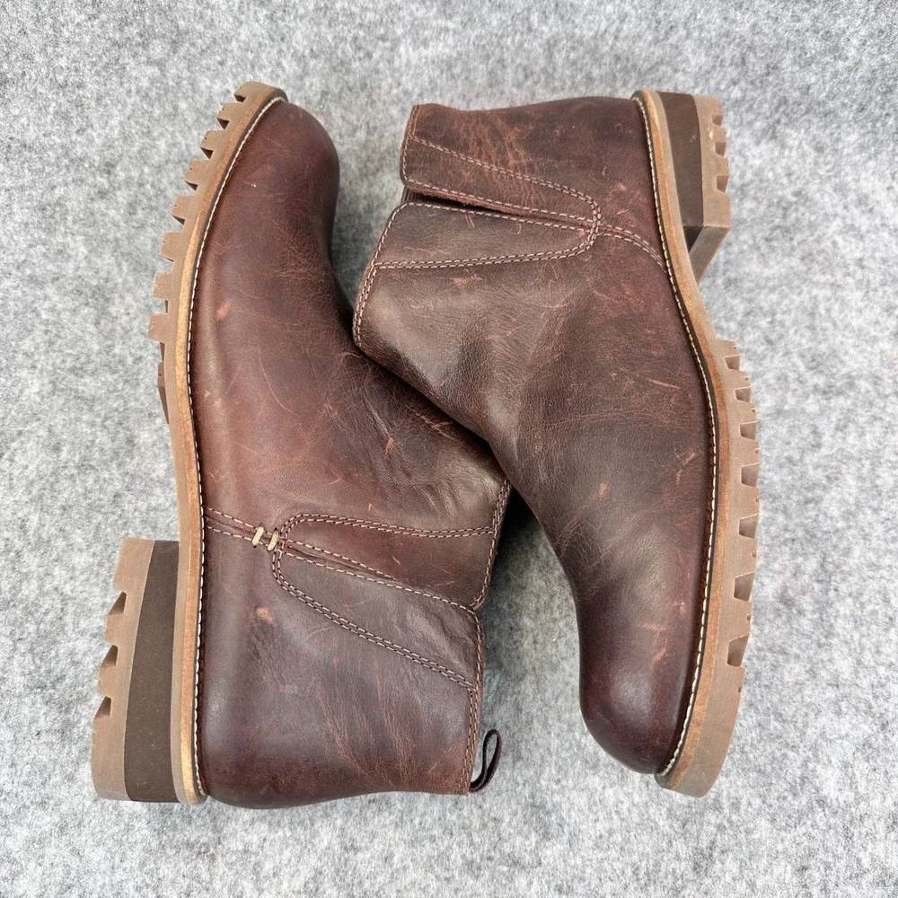 Kodiak Peyto Chelsea Boots Womens 11 Brown Leather Waterproof Imper-X New